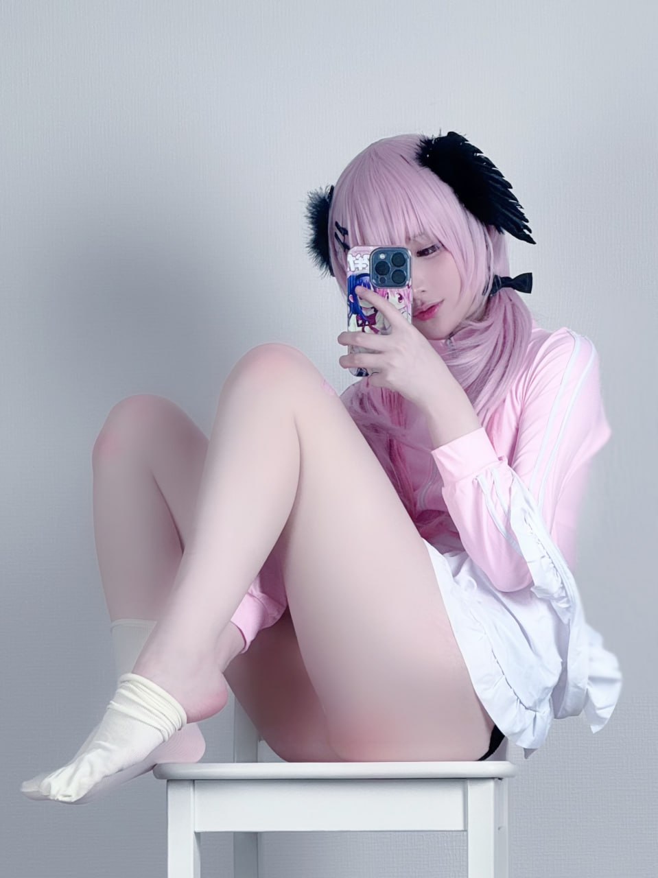 幼愛youmeko 🆕 蔚蓝档案 下江小春 体操服💚 作者 #幼愛youmeko（图片 4/6）