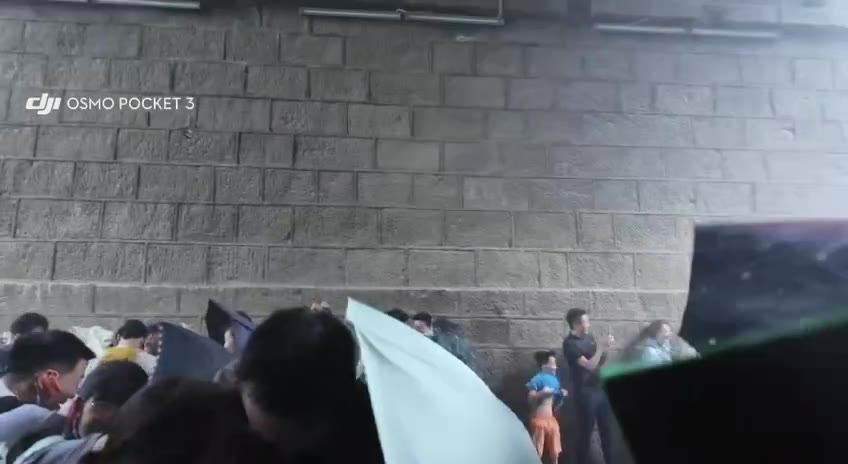 洛阳龙门石窟，遇到暴风雨（视频 1/1）