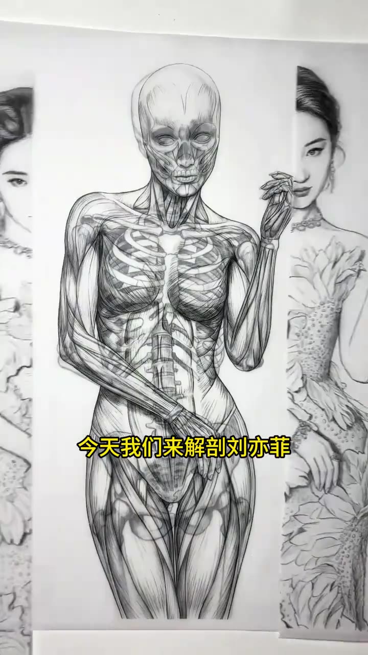 #解剖学解析 #刘亦菲（视频 1/1）