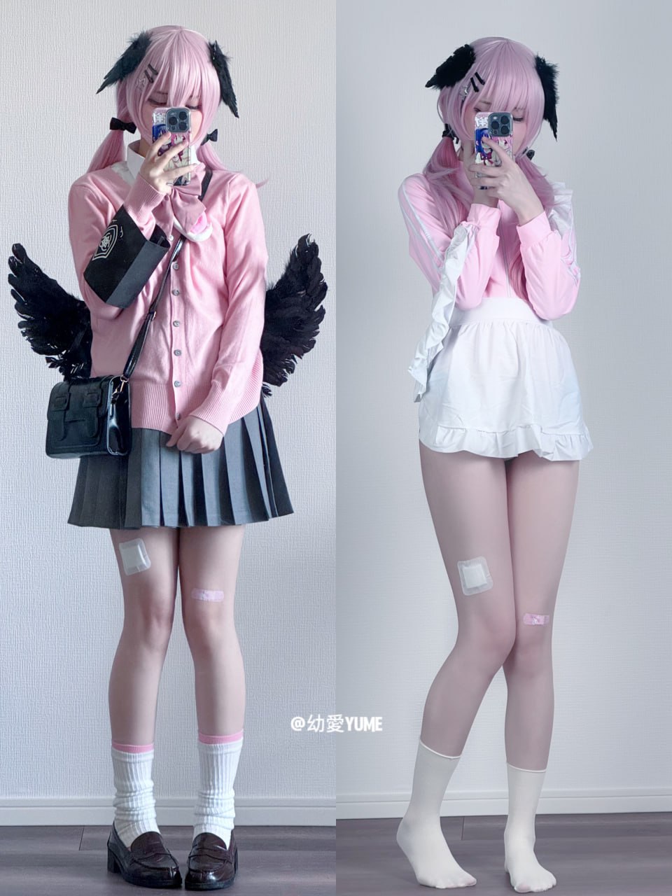 幼愛youmeko 🆕 蔚蓝档案 下江小春 体操服💚 作者 #幼愛youmeko（图片 1/6）