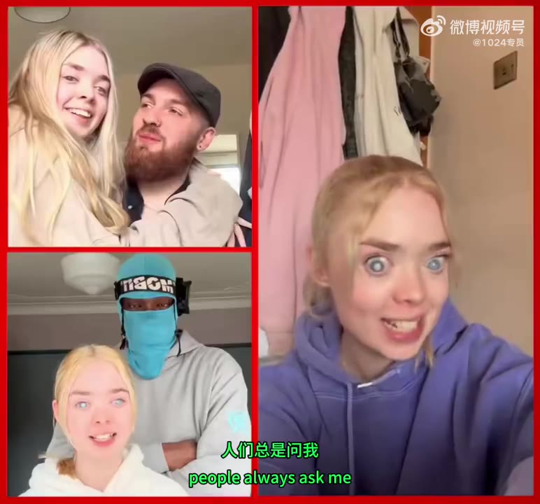 一位盲人网红发布视频：因男友“丑陋”，与谈了两年半的男友分手，现在单身！ 随后开始与一名移民的黑人男子交往，却在关系开始仅几天后被抢劫，因此遭到残酷嘲笑（视频…